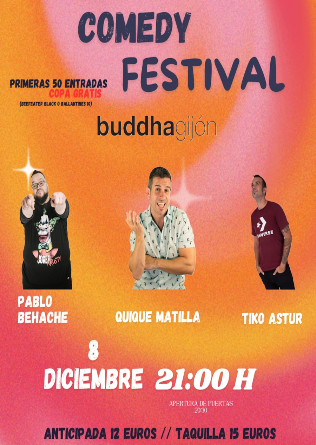 Noche de Comedia en Buddha Gijón