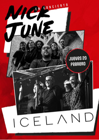 ICELAND & NICK JUNE en Barcelona