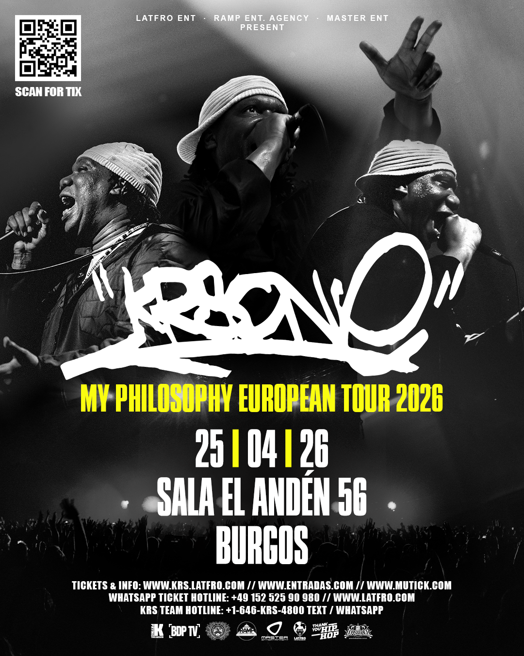 KRS ONE (USA) en Burgos - Mutick