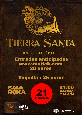 TIERRA SANTA en Málaga - BLACK FRIDAY