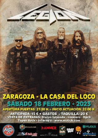 LEGION en Zaragoza - Tour 2023
