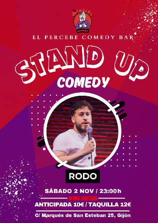 Noche de Comedia con Rodo en Gijón