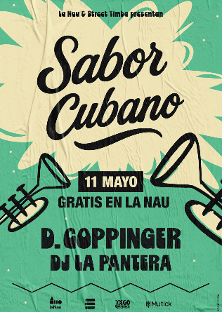 SABOR CUBANO con D. Coppinger + Dj La Pantera en Barcelona