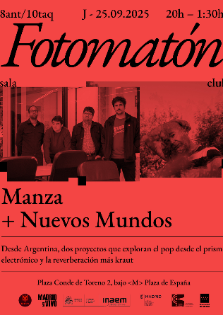 MANZA + NUEVOS MUNDOS en Madrid