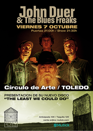 JOHN DUER & The Blues Freaks en Toledo
