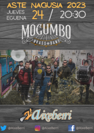 MOGUMBO BRASS BAND - txosna Aixeberri Konpartsa