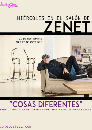 Recoletos Jazz Madrid: en el salón de ZENET - 25 OCT - AGOTADAS