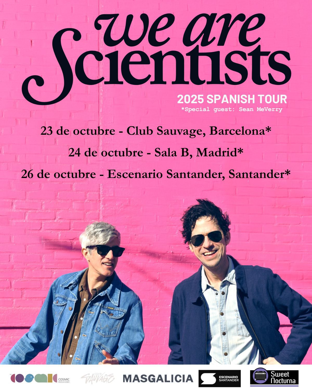 WE ARE SCIENTISTS (USA) + Sean McVerry en Madrid - Mutick