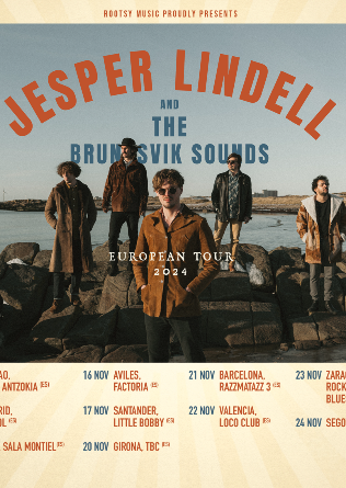 JESPER LINDELL & THE BRUNNSVIK SOUNDS en Barcelona (VI Rootsound Fest)