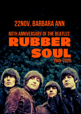 RUBBER SOUL 60TH ANNIVERSARY en Barcelona