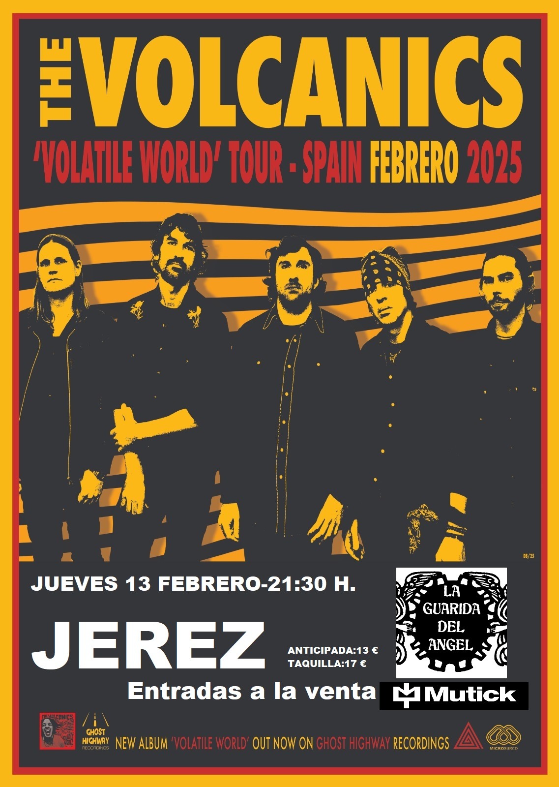 The VOLCANICS en Jerez - Mutick