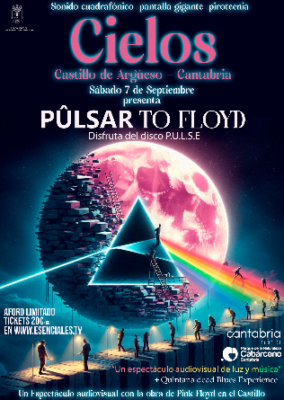 CIELOS: PULSAR TO FLOYD - Castillo de Argüeso - AGOTADAS