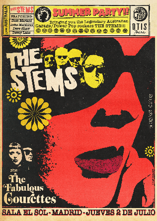 THE STEMS & THE COURETTES en Madrid (FOLC SUMMER PARTY)
