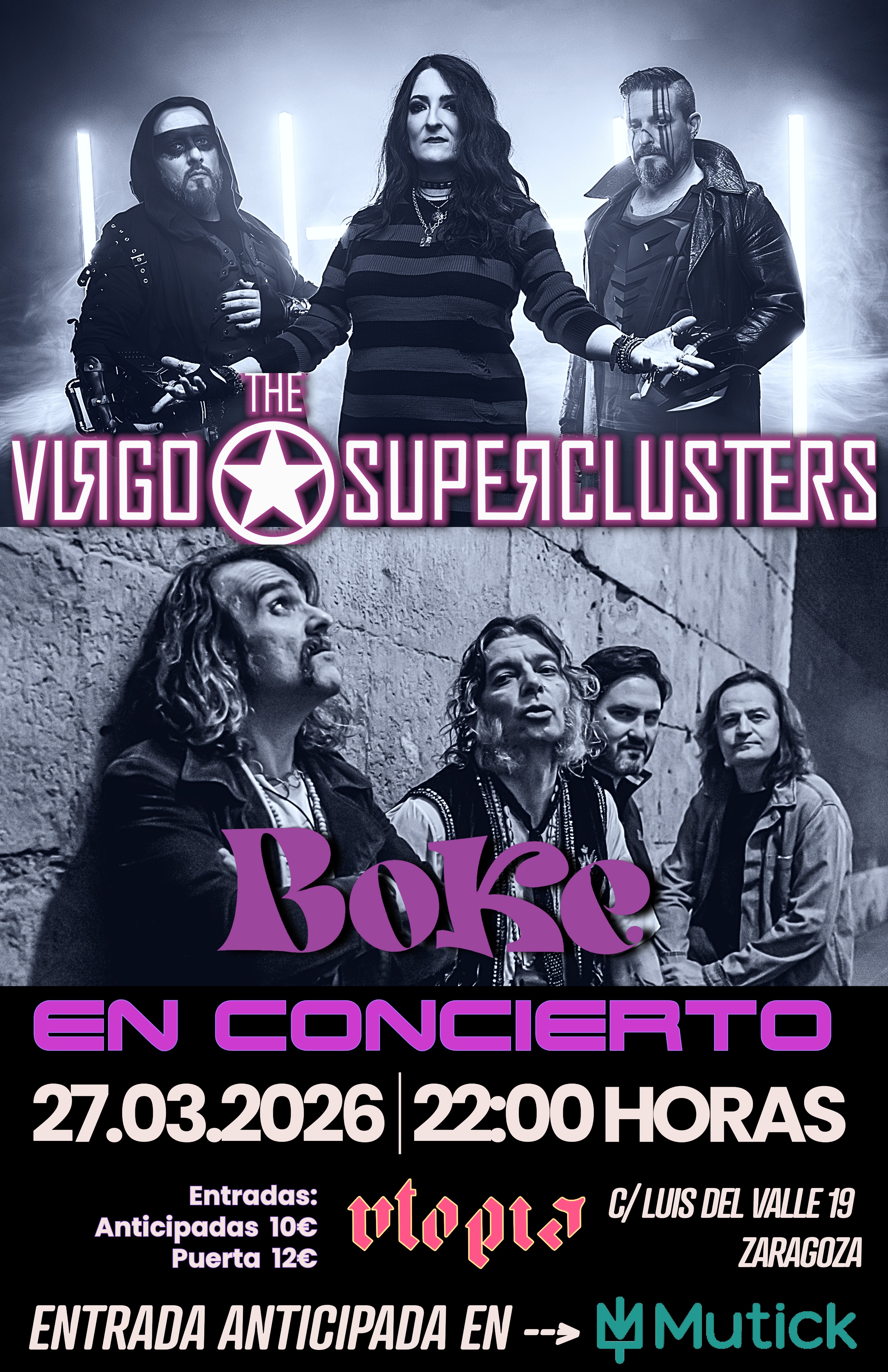 The Virgo Superclusters + Boke en Zaragoza - Mutick