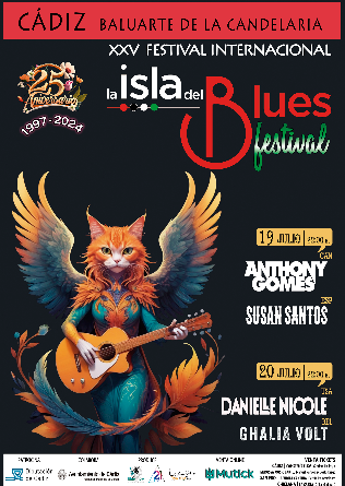 XXV Festival Isla del Blues en Baluarte de Candelaria - Cádiz