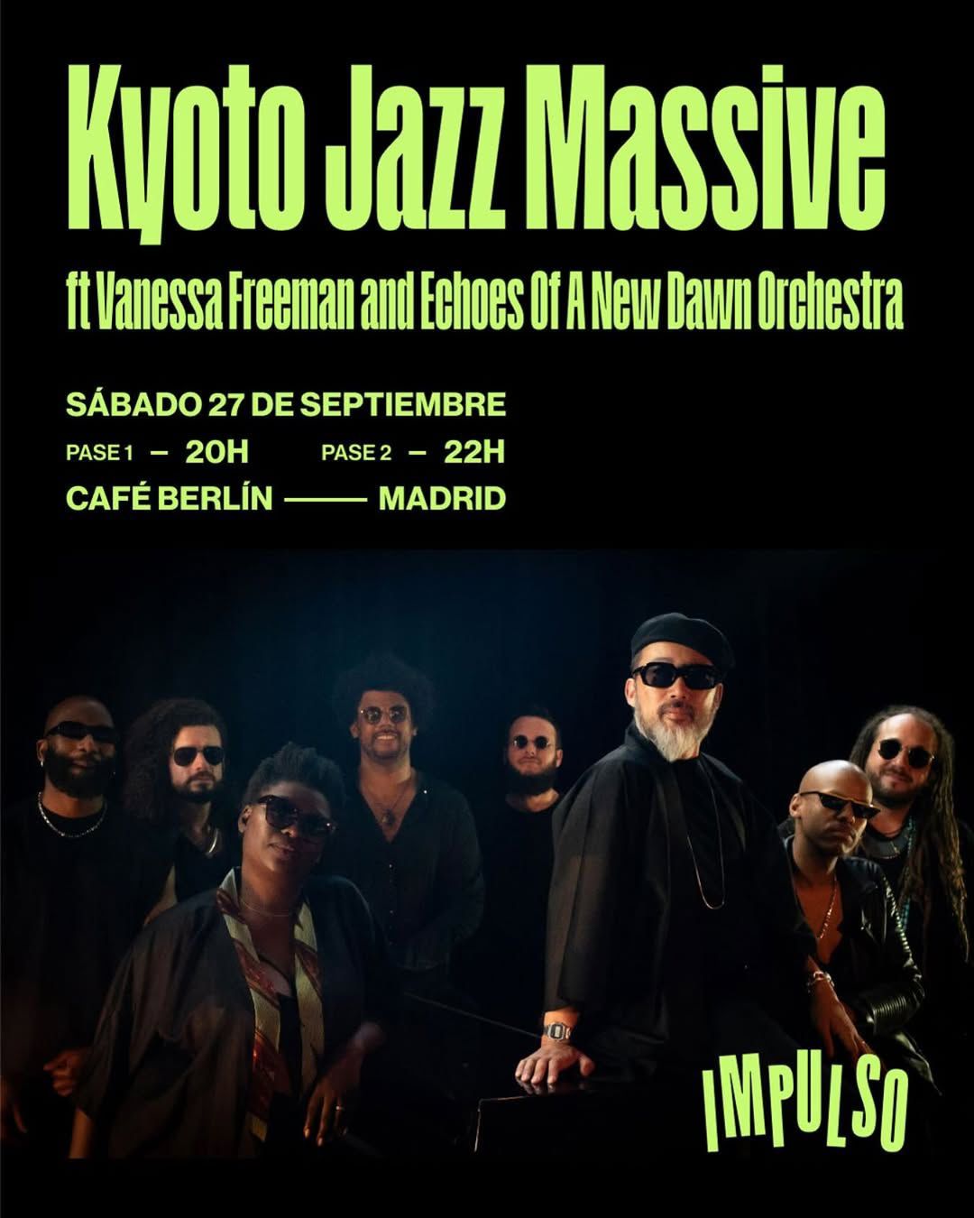 IMPULSO - KYOTO JAZZ MASSIVE en Madrid - 20h - Mutick