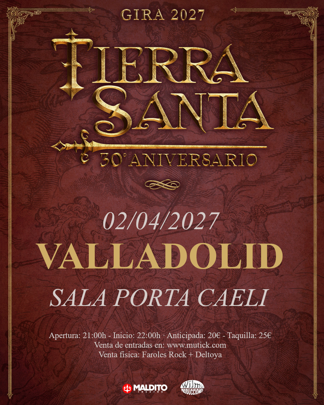 TIERRA SANTA en Valladolid - Mutick