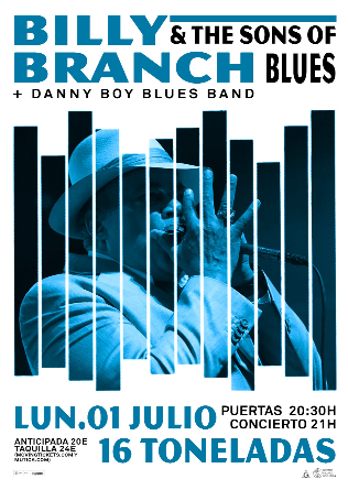 BILLY BRANCH & SONS OF BLUES en Valencia
