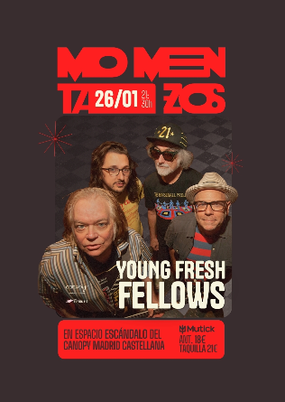 Momentazos: YOUNG FRESH FELLOWS en Madrid