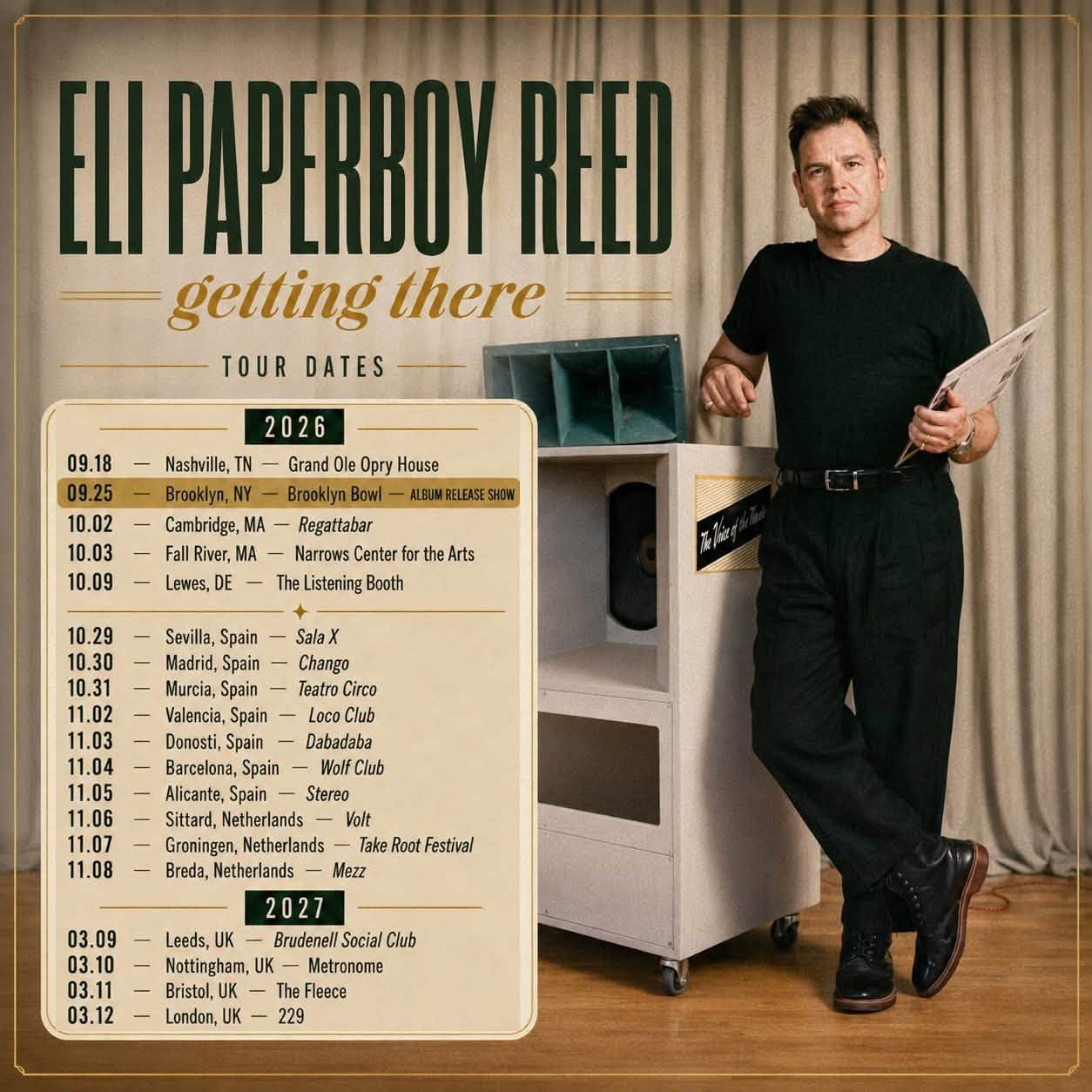 ELI 'PAPERBOY' REED en Barcelona - Mutick
