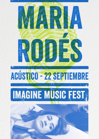 Maria Rodés en acústico en Imagine Music Fest Madrid