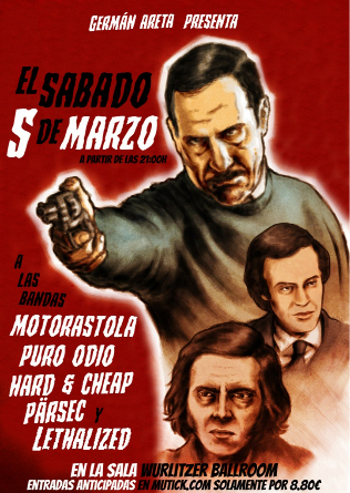 Motorastola + Puro Odio + Hard&Cheap + Lethalized en Madrid