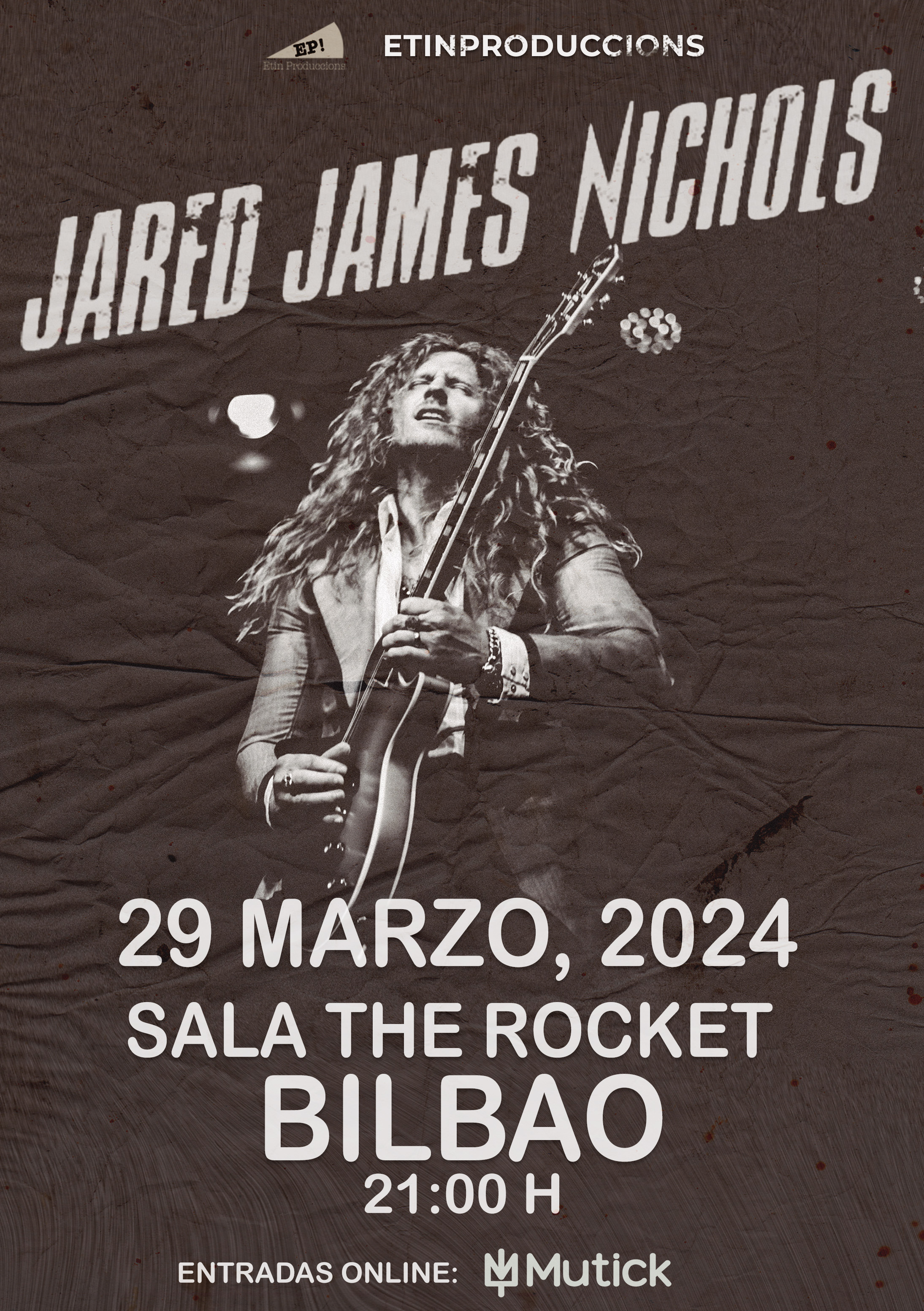 JARED JAMES NICHOLS (USA) en Bilbao - Mutick