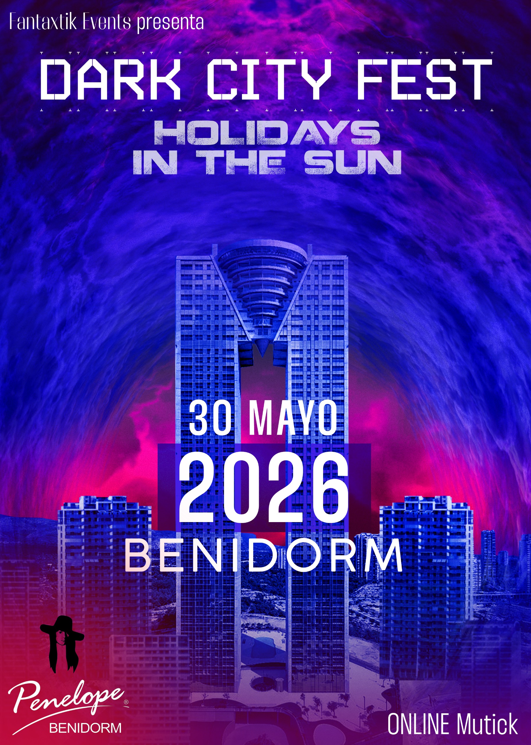 DARK CITY FEST en Benidorm - 2026 - Mutick