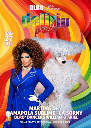 DELIRIO PRIDE - 27 JUNIO 2026