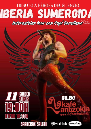 IBERIA SUMERGIDA - Tributo a Héroes del Silencio en Bilbao