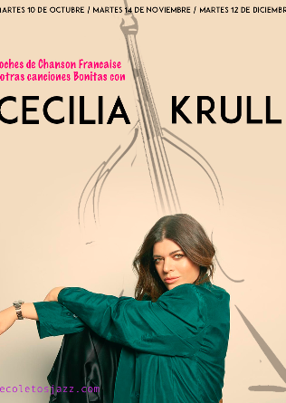 Recoletos Jazz Madrid: Cecilia Krull, noches de Chanson - 12 DIC