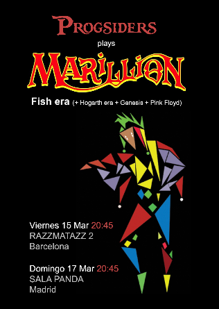PROGSIDERS plays Marillion en Barcelona