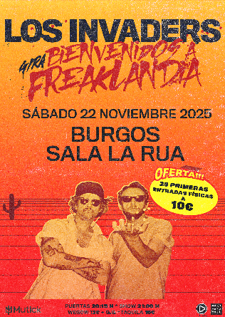 LOS INVADERS en Burgos