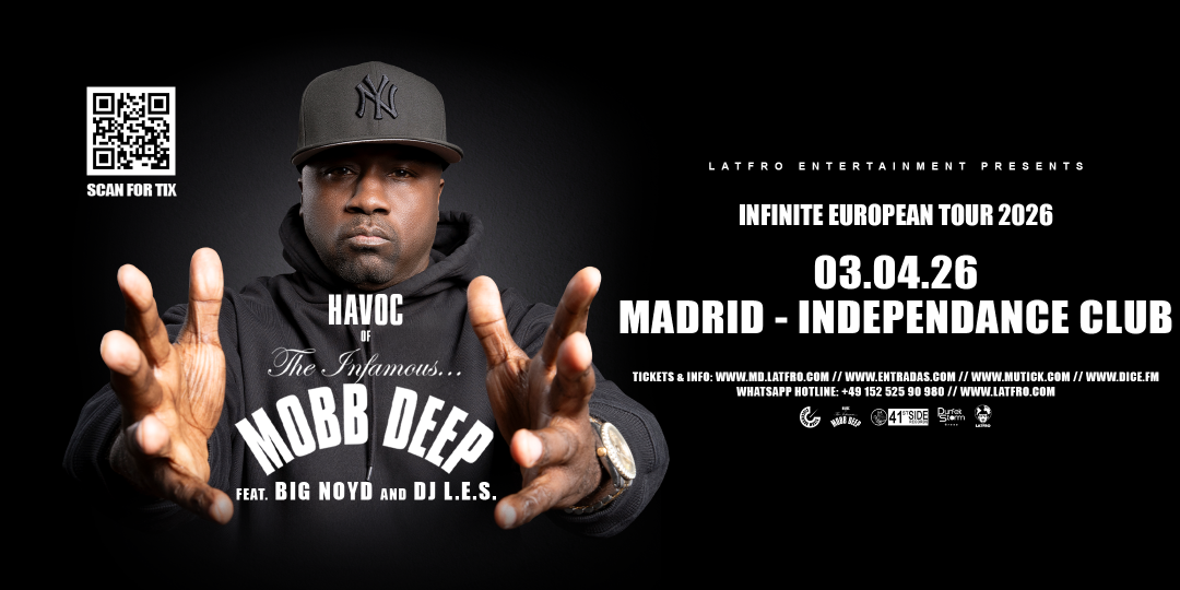Mobb Deep (Havoc, Big Noyd & DJ L.E.S.) en Madrid