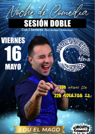 Edu el mago. Noche de comedia en Sotolargo