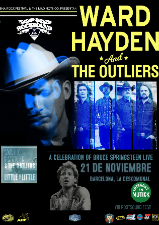 WARD HAYDEN & THE OUTLIERS en Barcelona - VIII ROOTSOUND FEST