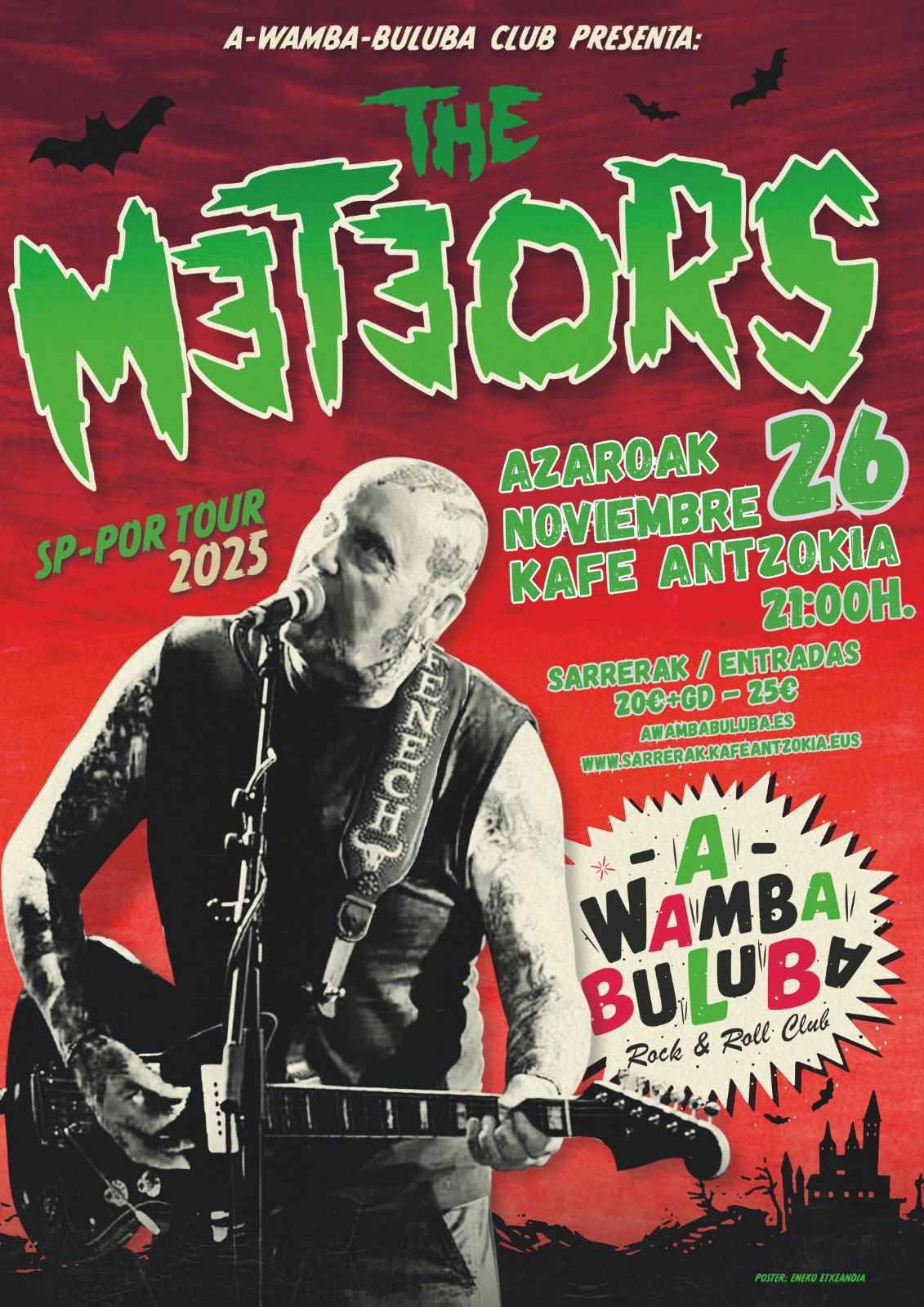 The METEORS (UK) en Bilbao - Mutick