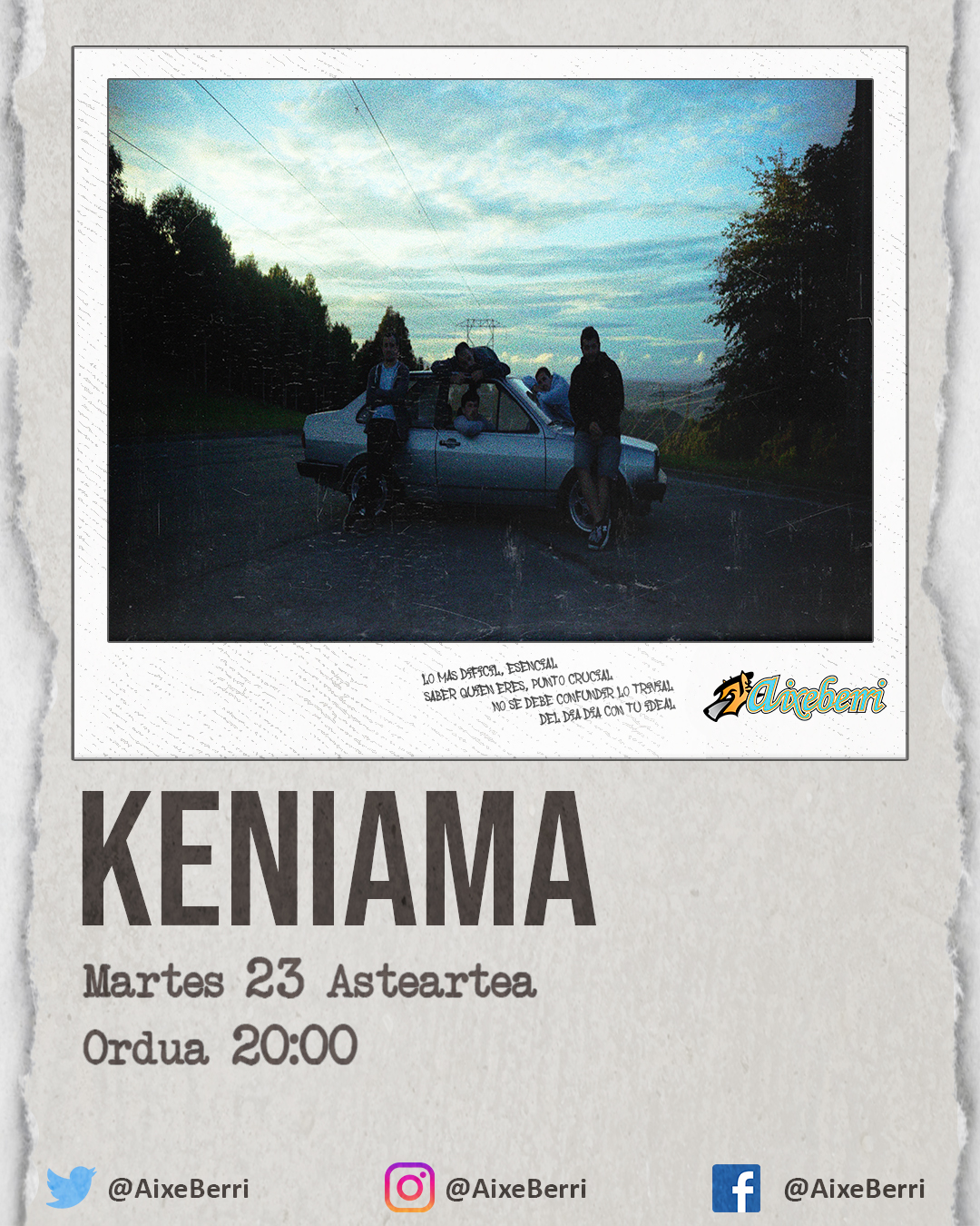 KENIAMA - Txosna Aixeberri Konpartsa Aste Nagusia Bilbao - Mutick