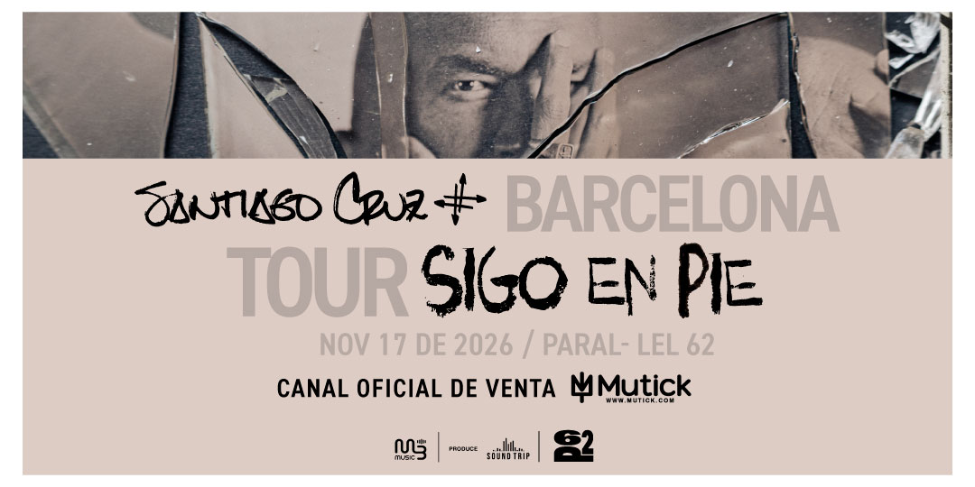 SANTIAGO CRUZ en Barcelona - Mutick