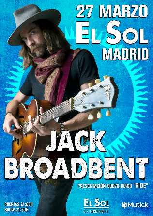 JACK BROADBENT (UK) en Madrid