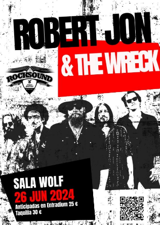 ROBERT JON & THE WRECK (USA) en Barcelona