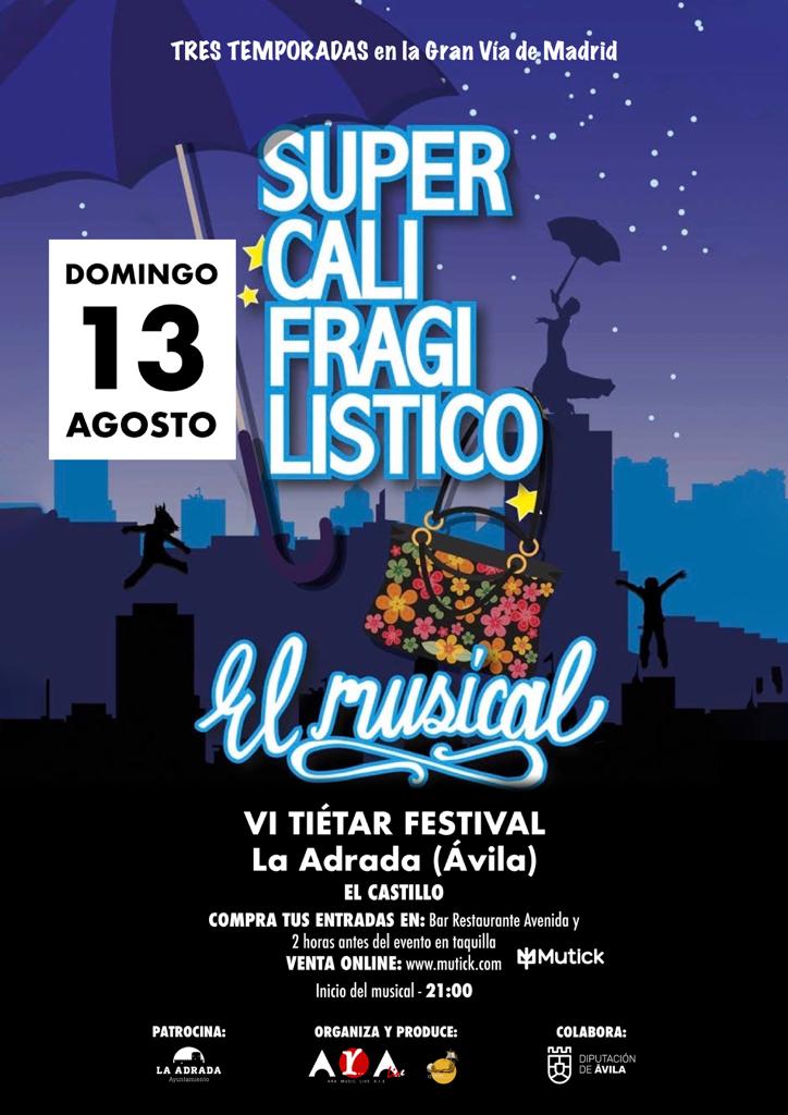 VI TIETAR FESTIVAL presenta Supercalifrafilistico en Castillo La Adrada - Avila - Mutick