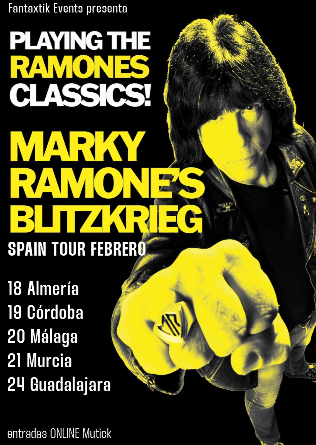 MARKY RAMONE (USA) en Murcia