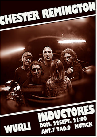  CHESTER REMINGTON + Inductores en Madrid