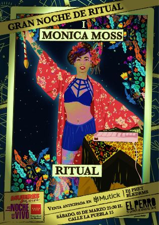 Monica Moss en Madrid