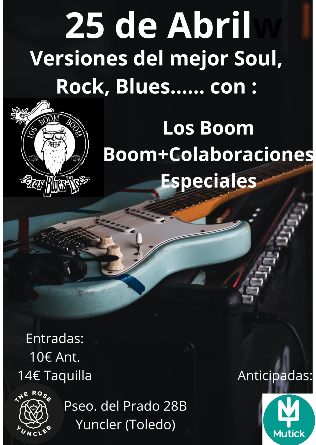 Los Boom Boom en The Rose Yuncler Toledo