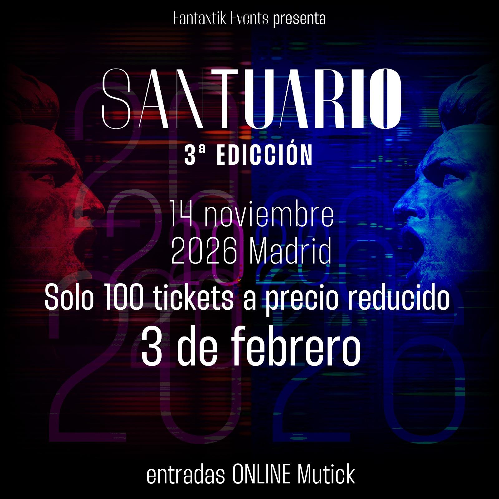 SANTUARIO Festival en Madrid - 2026 - Mutick