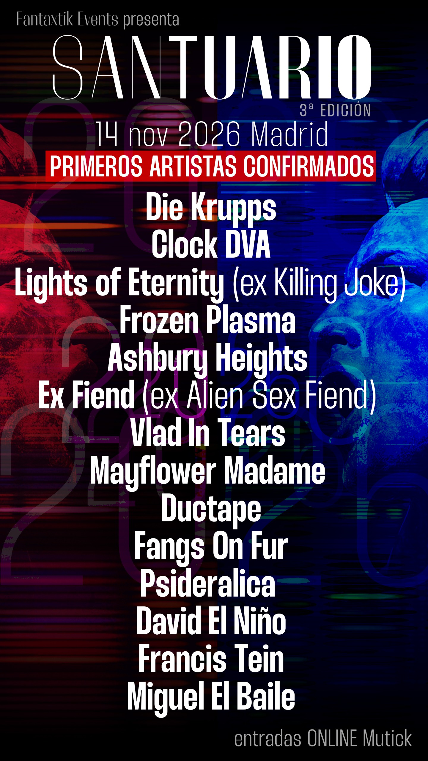SANTUARIO Festival en Madrid - 2026 - Mutick