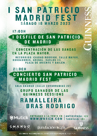 GUINNESS presenta BRAS RODRIGO + Ramalleira en Madrid