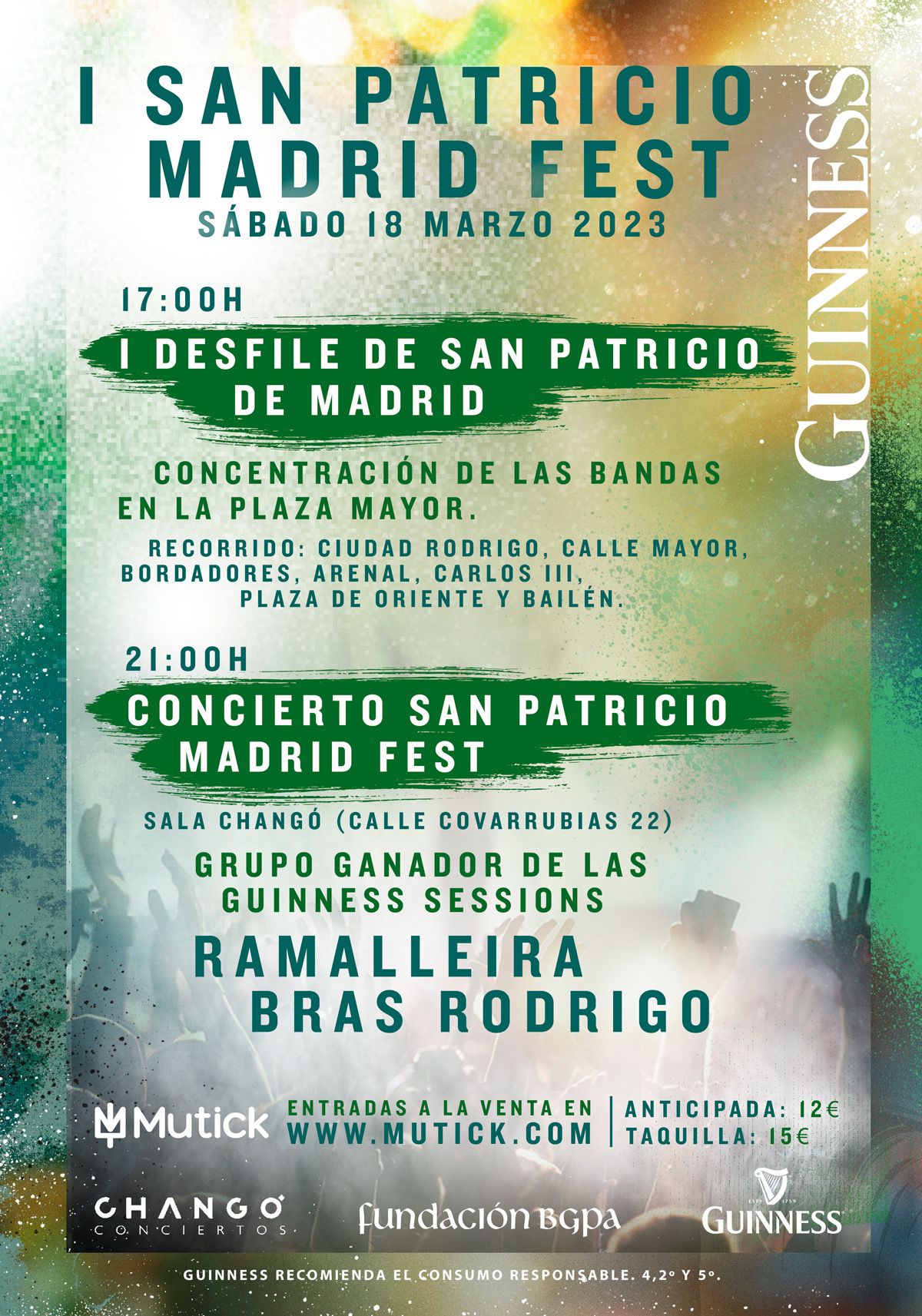 GUINNESS presenta BRAS RODRIGO + Ramalleira en Madrid - Mutick